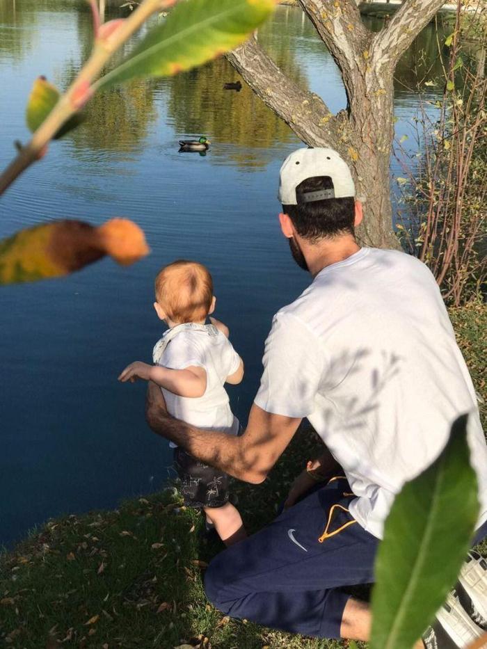 Rudy Fernandez ve ailesi