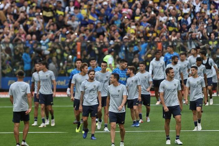Boca Juniorsın antrenmanı kapalı gişe