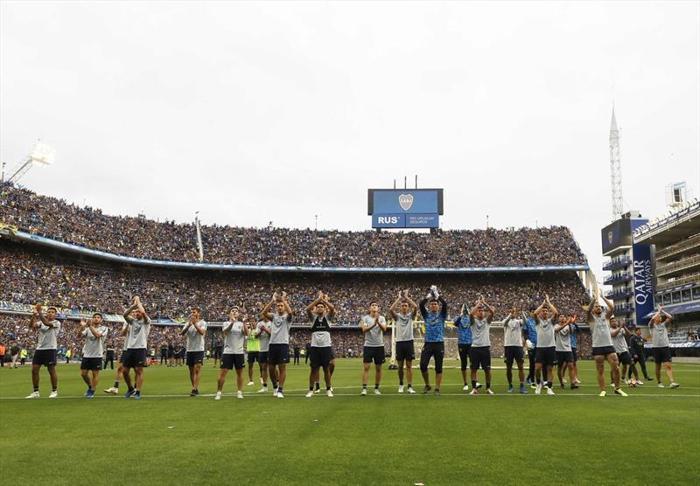 Boca Juniorsın antrenmanı kapalı gişe