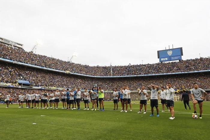 Boca Juniorsın antrenmanı kapalı gişe