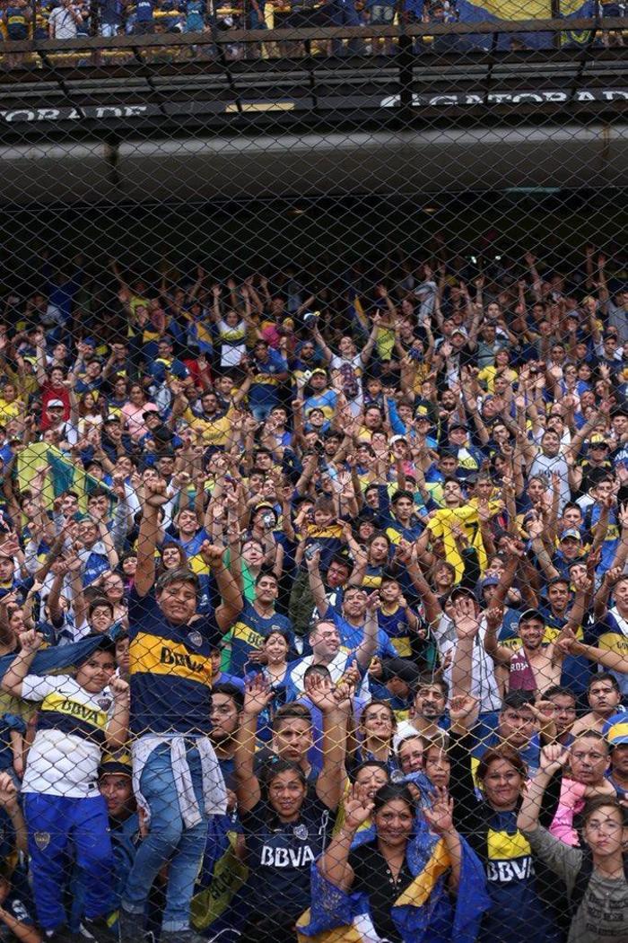 Boca Juniorsın antrenmanı kapalı gişe