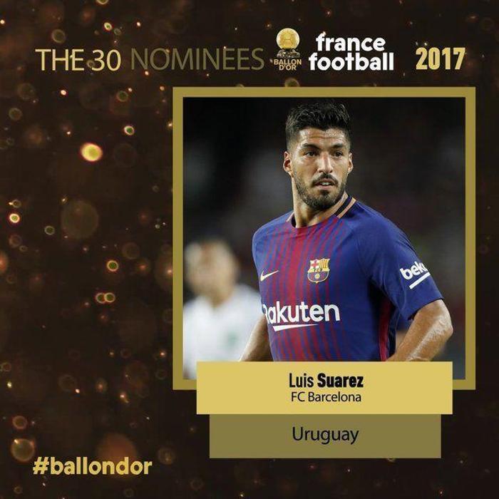 Ballon dOr (Altın Top) ödülü adayları açıklandı İşte dünyanın en iyi 30 futbolcusu...
