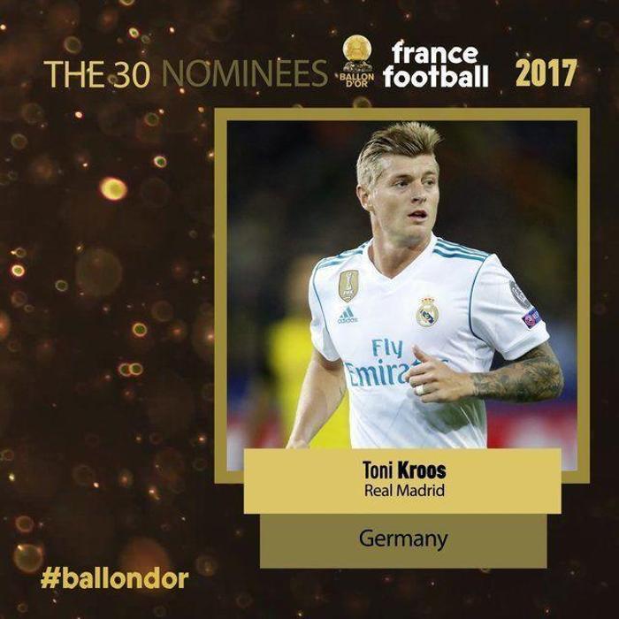 Ballon dOr (Altın Top) ödülü adayları açıklandı İşte dünyanın en iyi 30 futbolcusu...