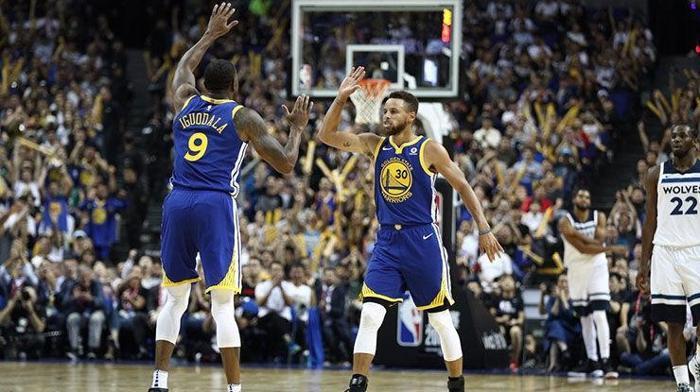 Çinde Golden State Warriors şov