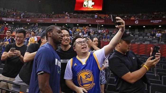Çinde Golden State Warriors şov