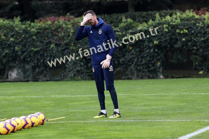 Fenerbahçede Tolga Ciğerci ilk kez idmana çıktı