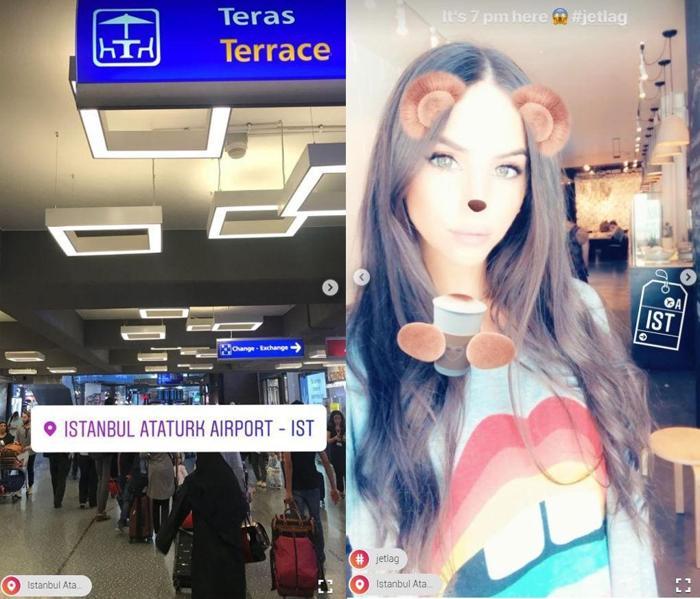 Amerikalı sporcu ve fitness modeli Jen Selter İstanbulda