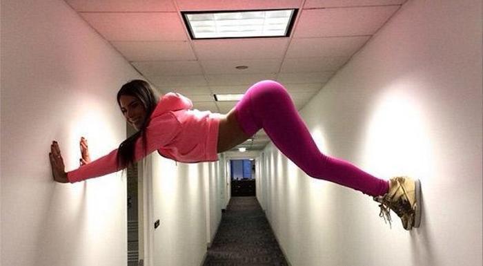 Amerikalı sporcu ve fitness modeli Jen Selter İstanbulda