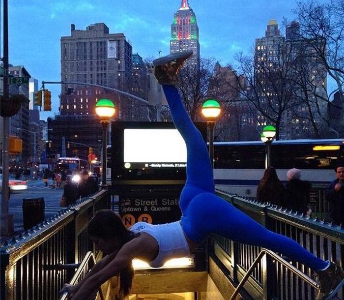 Amerikalı sporcu ve fitness modeli Jen Selter İstanbulda