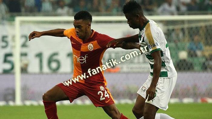 Bursaspor taraftarlarından görsel şölen