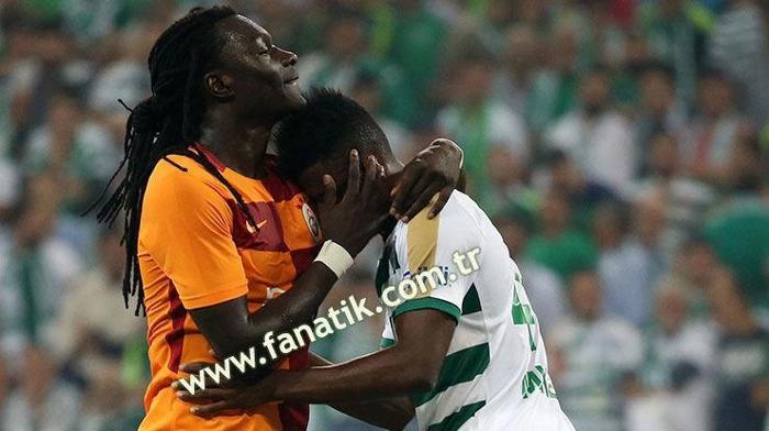 Bursaspor taraftarlarından görsel şölen