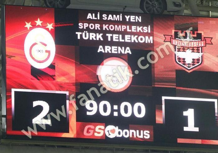 1. hafta - Galatasaray 2-1 Gaziantepspor