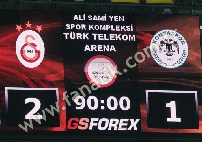 Galatasarayın ilk yarı karnesi
