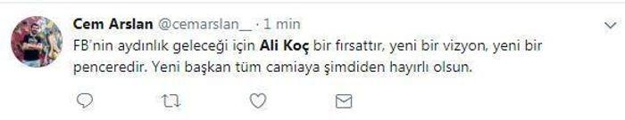 Ali Koç adaylığını açıkladı sosyal medya çıldırdı