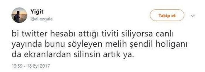 Melih Şendilin sözleri sosyal medyayı salladı