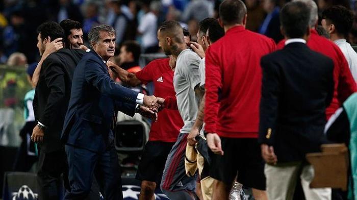 Porto - Beşiktaş maçında ekrana yansımayanlar...