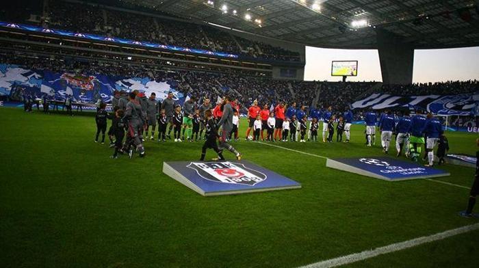 Porto - Beşiktaş maçında ekrana yansımayanlar...