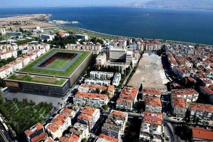 İzmire yapılacak stadların fotoğrafları...