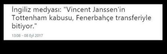 Vincent Janssen Beşiktaşa hayırlı olsun