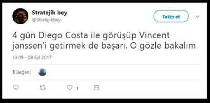 Vincent Janssen Beşiktaşa hayırlı olsun