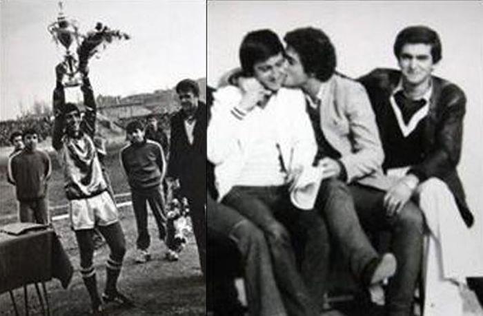 Futbol adamlarının gençlik halleri - Çok şaşıracaksınız...