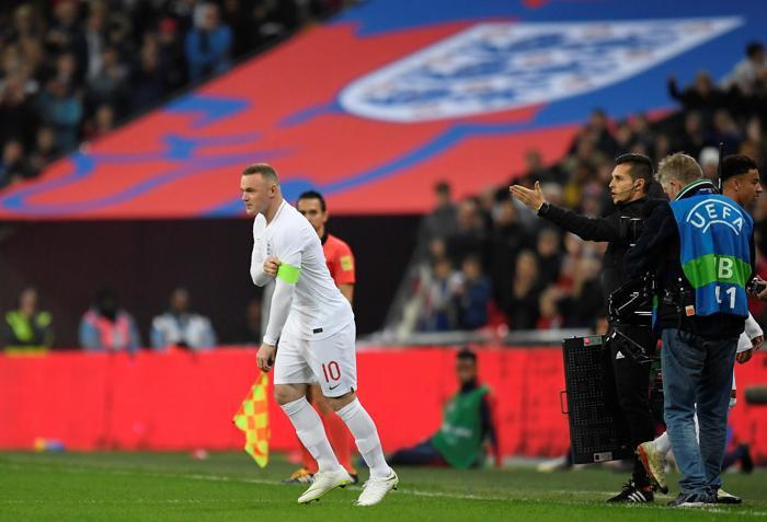 Wayne Rooney İngiltere Milli Takımına veda etti