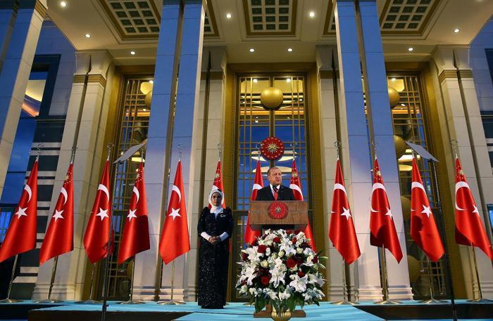 30 Ağustos, Beştepedeki resepsiyonla kutlandı