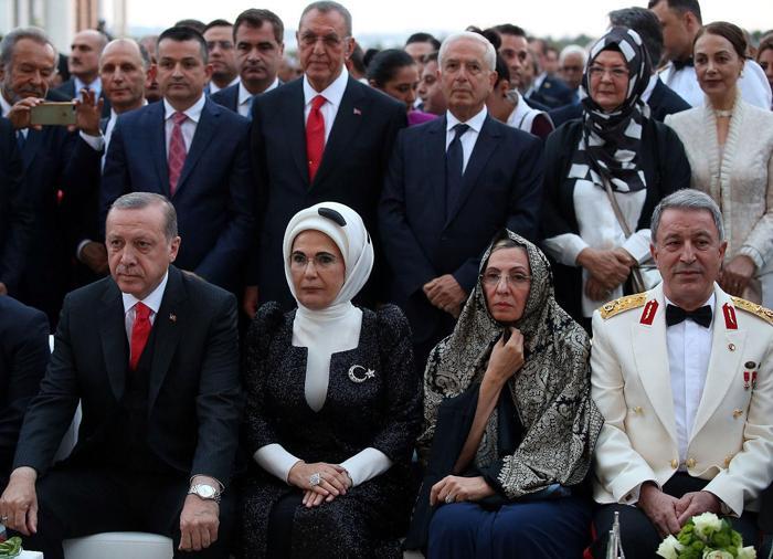 30 Ağustos, Beştepedeki resepsiyonla kutlandı
