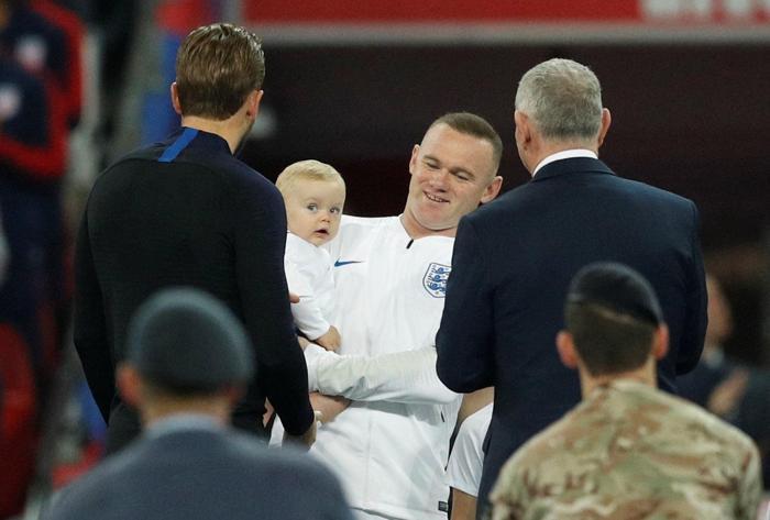 Wayne Rooney İngiltere Milli Takımına veda etti