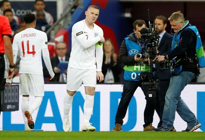 Wayne Rooney İngiltere Milli Takımına veda etti