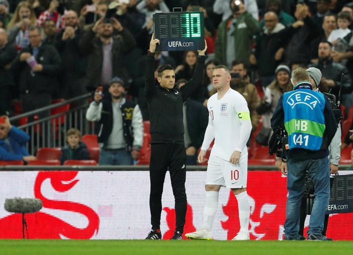 Wayne Rooney İngiltere Milli Takımına veda etti