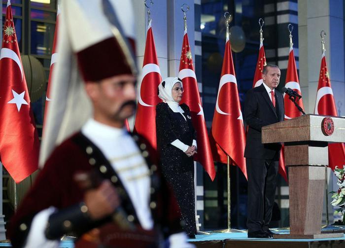 30 Ağustos, Beştepedeki resepsiyonla kutlandı