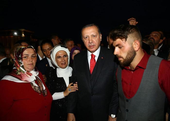 30 Ağustos, Beştepedeki resepsiyonla kutlandı