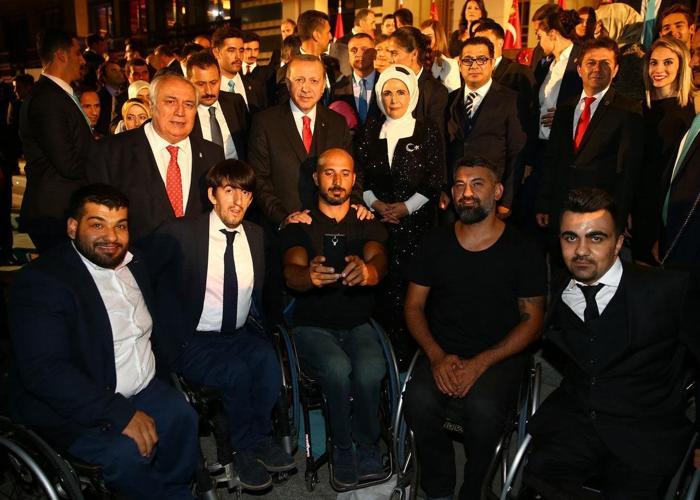 30 Ağustos, Beştepedeki resepsiyonla kutlandı