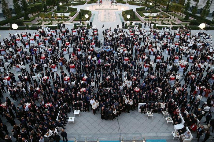 30 Ağustos, Beştepedeki resepsiyonla kutlandı