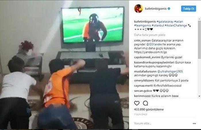 Aslanda Gomis çılgınlığı