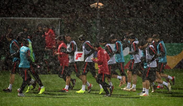 A Milli Takım, Cengiz Ündersiz çalıştı