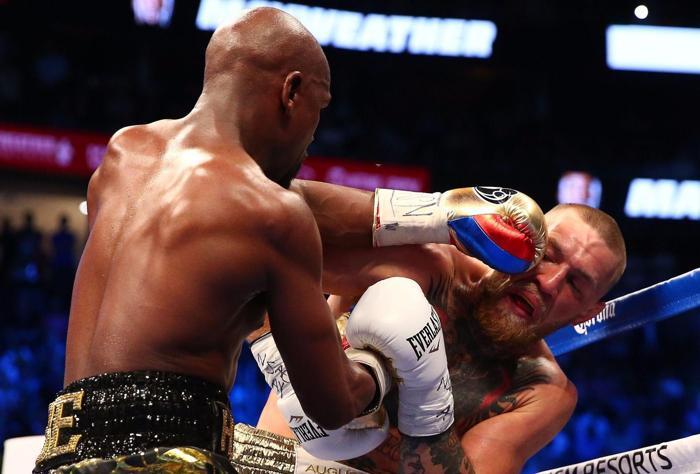 Floyd Mayweather - Conor McGregor maçından kareler