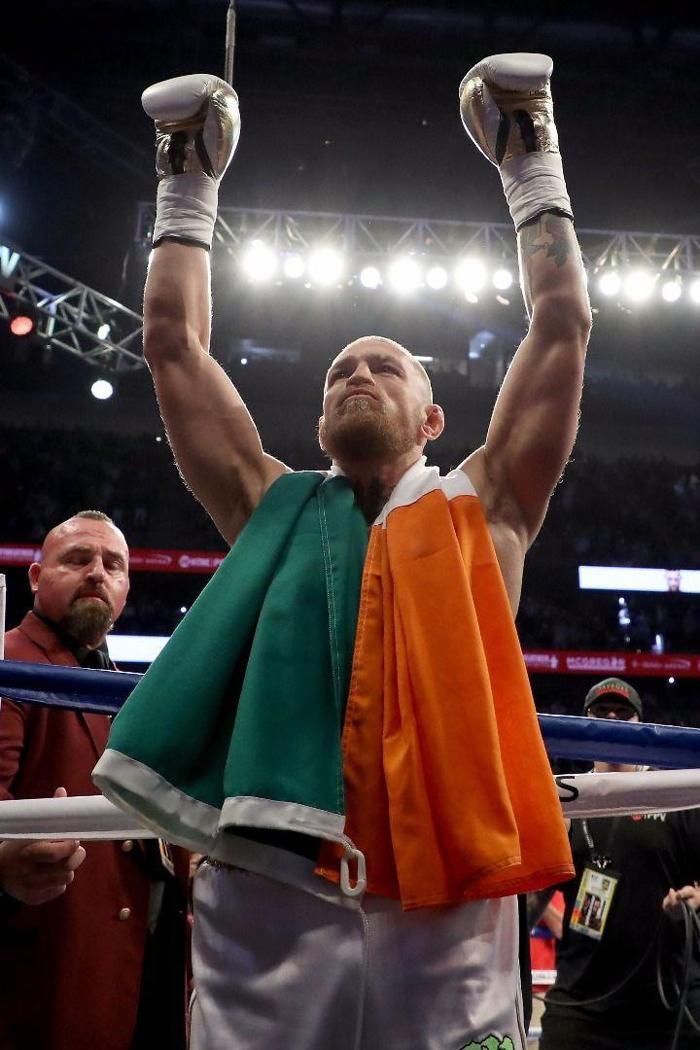 Floyd Mayweather - Conor McGregor maçından kareler