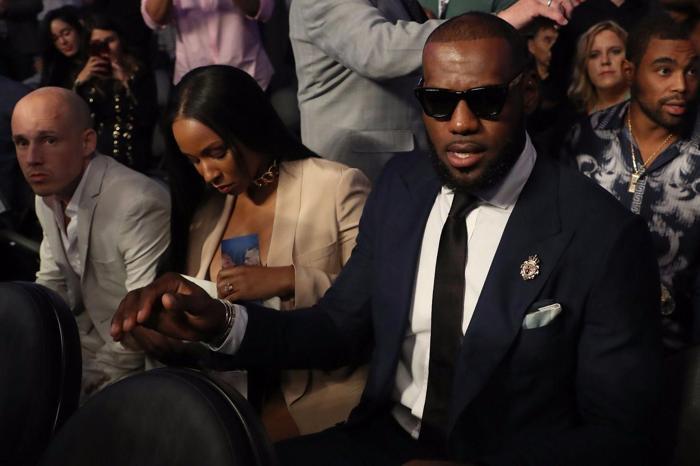 Floyd Mayweather - Conor McGregor maçından kareler