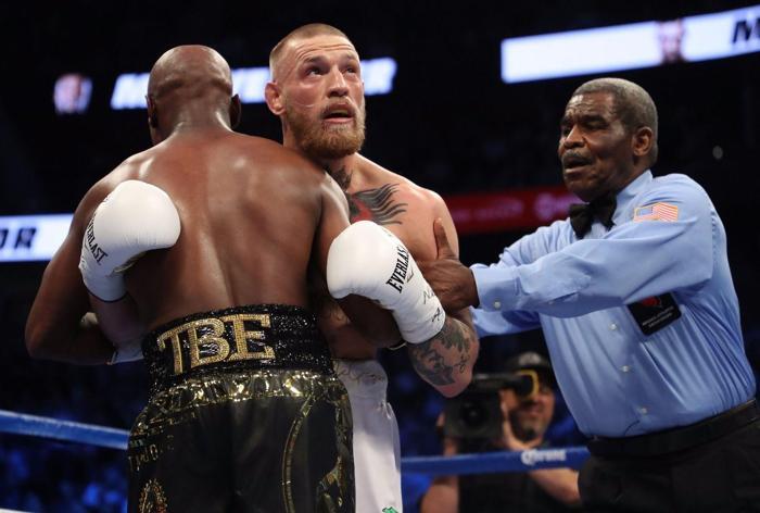 Floyd Mayweather - Conor McGregor maçından kareler