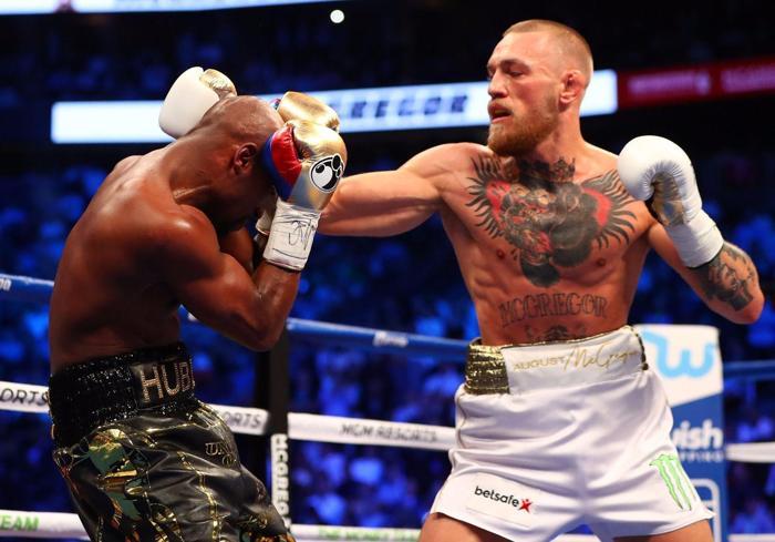 Floyd Mayweather - Conor McGregor maçından kareler