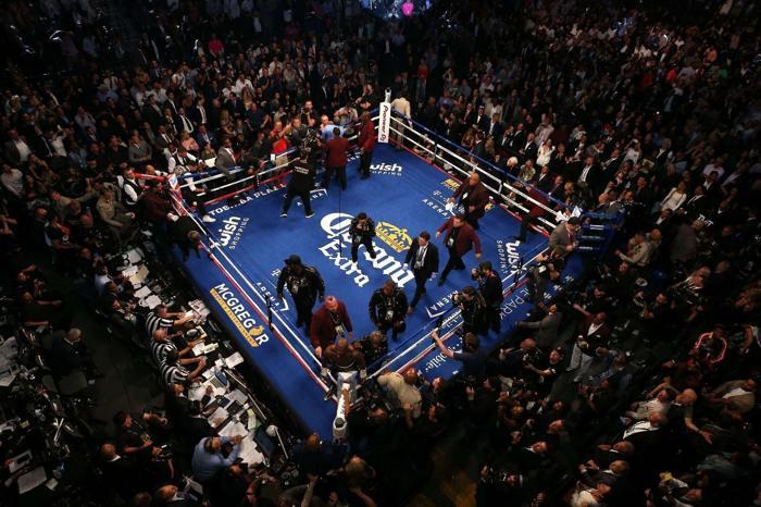 Floyd Mayweather - Conor McGregor maçından kareler