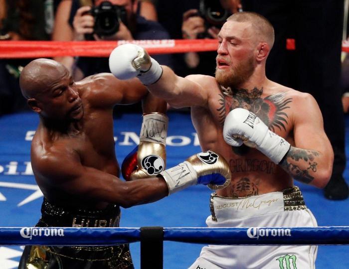 Floyd Mayweather - Conor McGregor maçından kareler