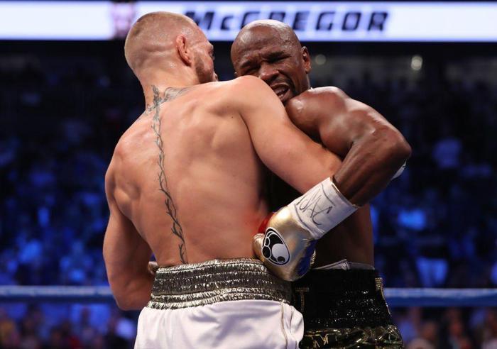 Floyd Mayweather - Conor McGregor maçından kareler