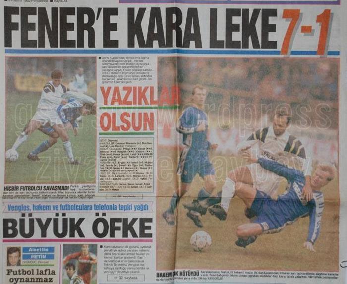 Türk takımlarının Avrupa faciaları
