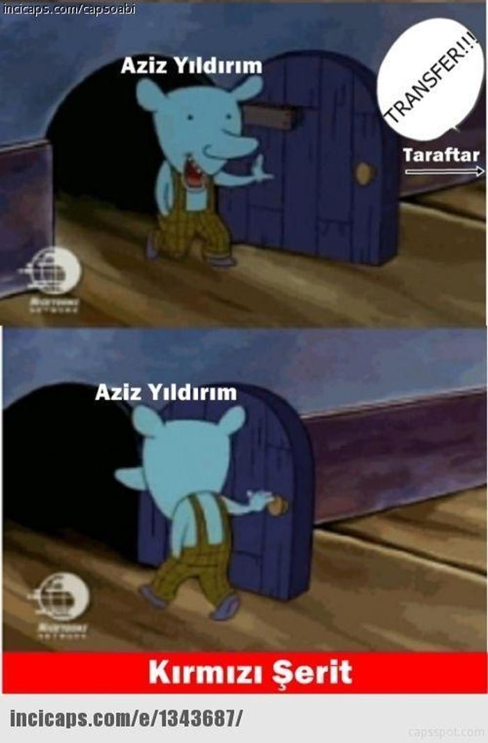 Fenerbahçe - Trabzonspor maçı capsleri