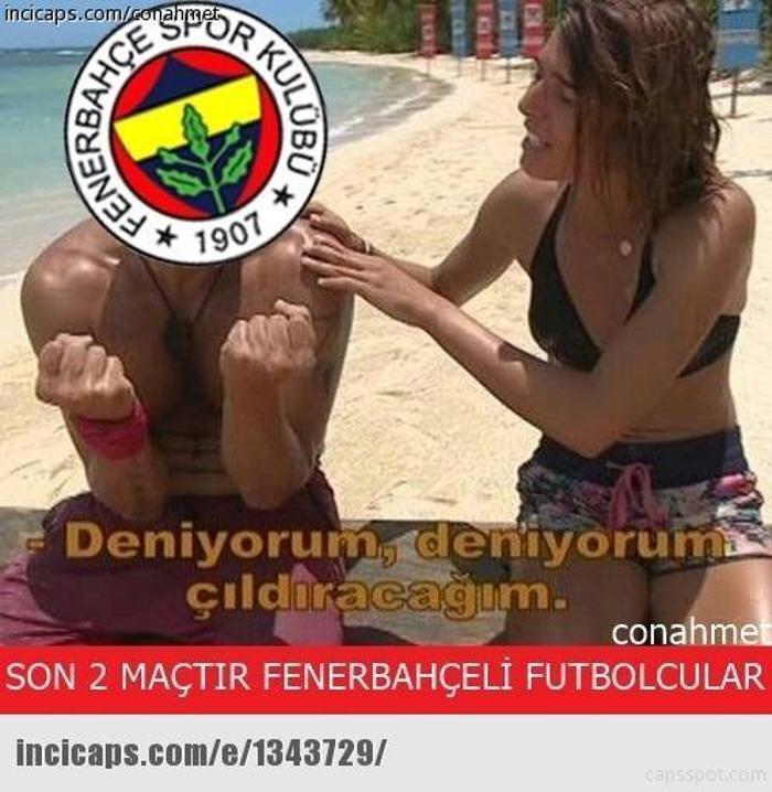Fenerbahçe - Trabzonspor maçı capsleri