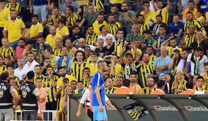 Fenerbahçe - Trabzonspor maçından kareler