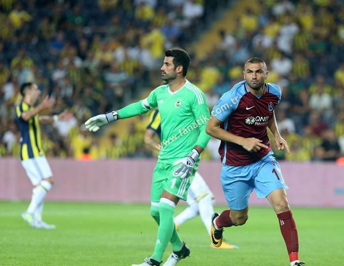 Fenerbahçe - Trabzonspor maçından kareler
